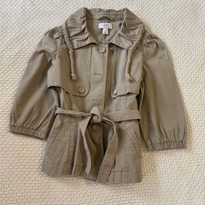 Loft Utility/Anorak Inspired Khaki Jacket, Size XSP